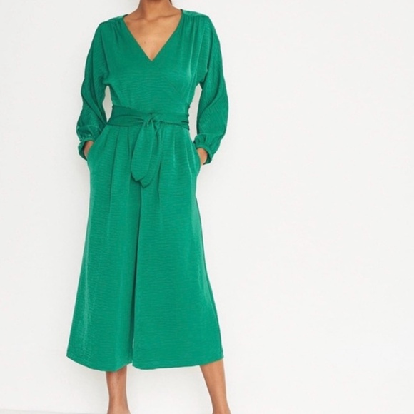 No. 6 Pants - No. 6 jumpsuit in emerald green